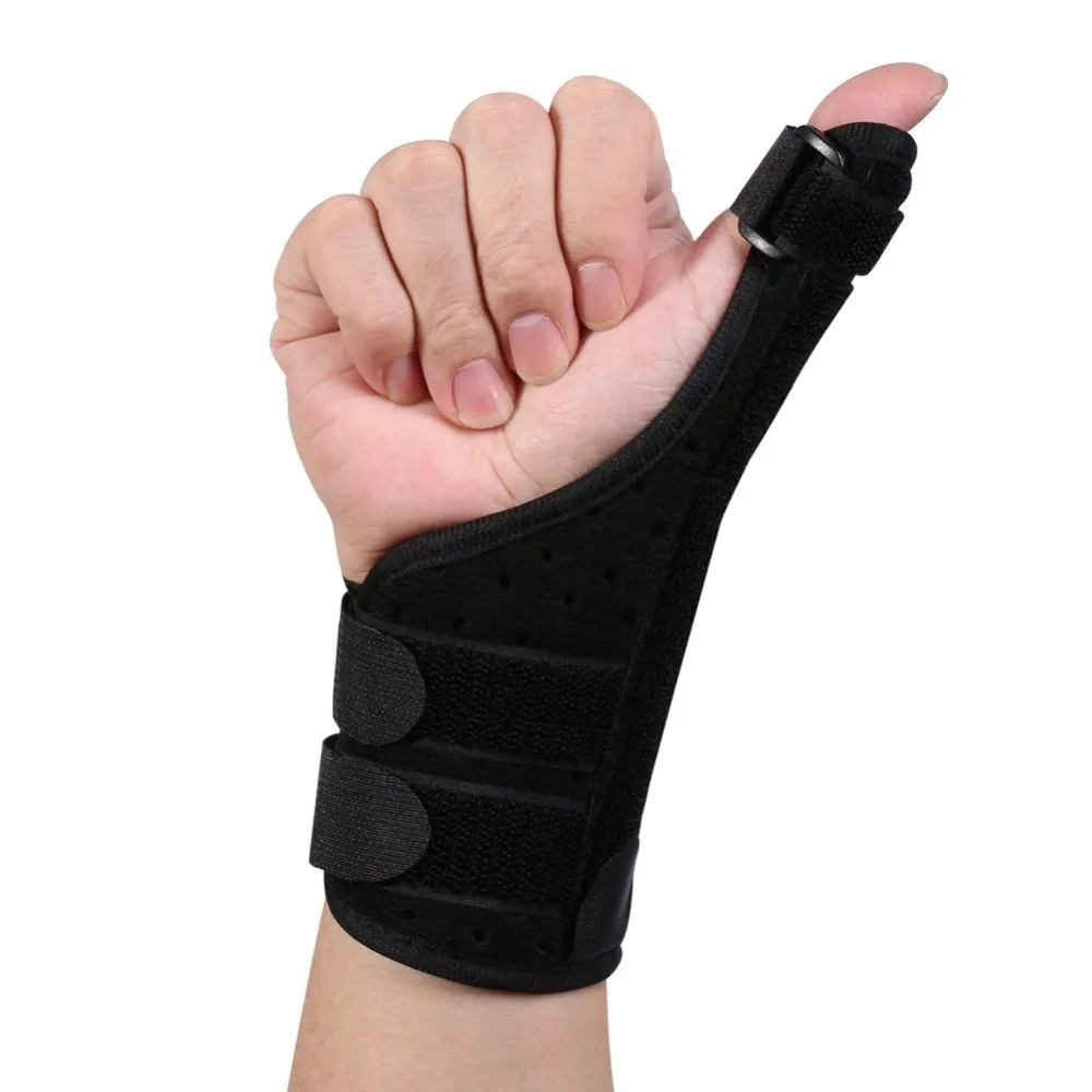 

Yosoo Medical Thumb Splint Adjustable Thumb Brace Stabilizer Guard Spica Support Finger Arthritis Tendonitis Sprained Thumb Care