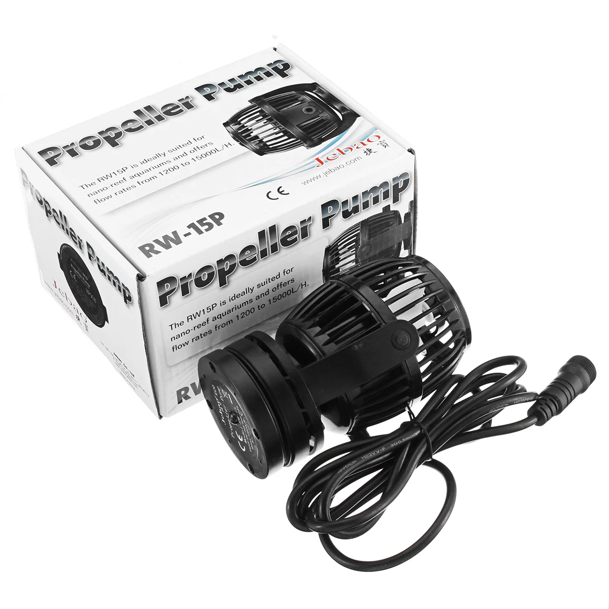 

DC 24V 10-60W 4000-20000L/H Jebao Jecod Wave Maker Aquarium Fish Tank Pumps Propeller Pump without Controller