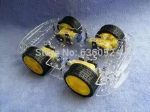 Smart RC Car Chassis 4 Driver Power Tracking Chronological with Encoder Speed 4WD DIY RC Toy Robot UNO R3 ATMEGA 2560 Raspberry