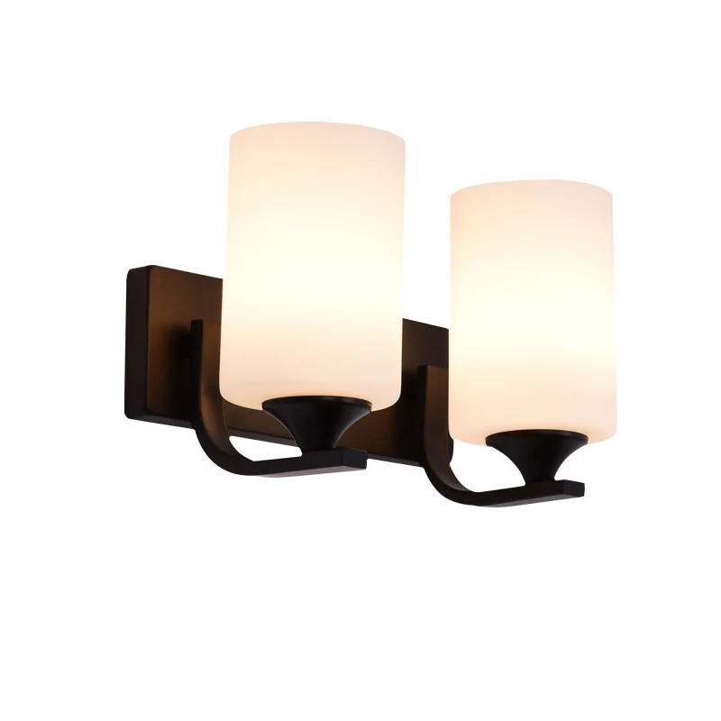  E27 LED Base Wall Lamp Single and Double Head Retro Bedside Reading Lamp Hotel Bedroom Corridor Wal - 32949709274