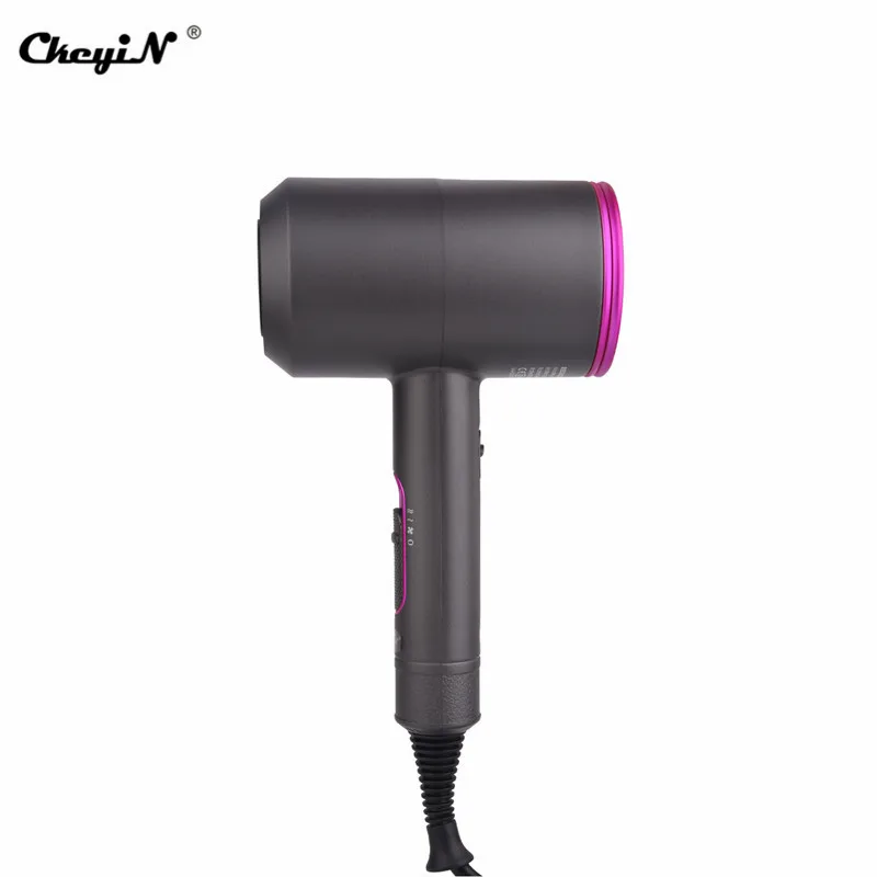 Secador de cabelo poderoso dobrável, secador de