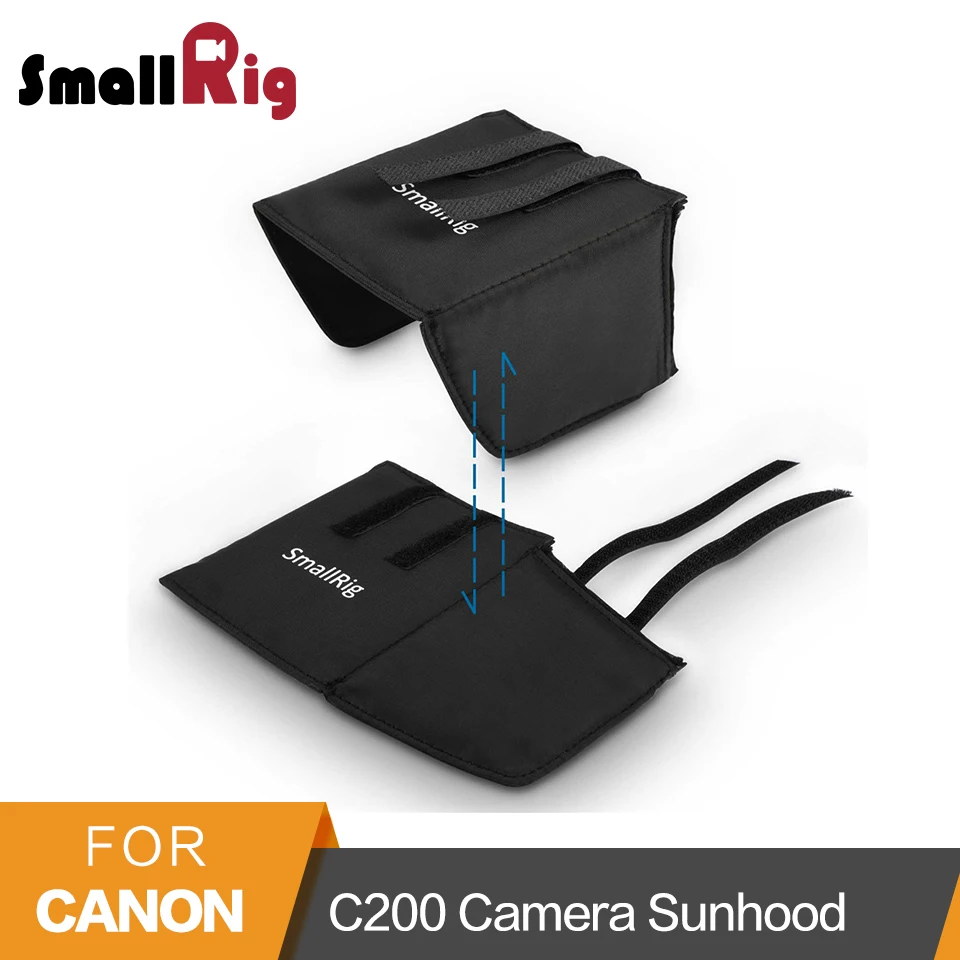

SmallRig Dslr Camera Hood C200 Lcd Sun Hood For Canon C200 Screen Monitor Protective Sun Screen Shade Hoods High Quality -2085