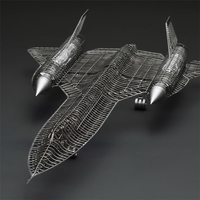 MMZ модель Жасмин 3D металлическая головоломка 1/144 BLACKBIRD Full PE в сборе комплект для