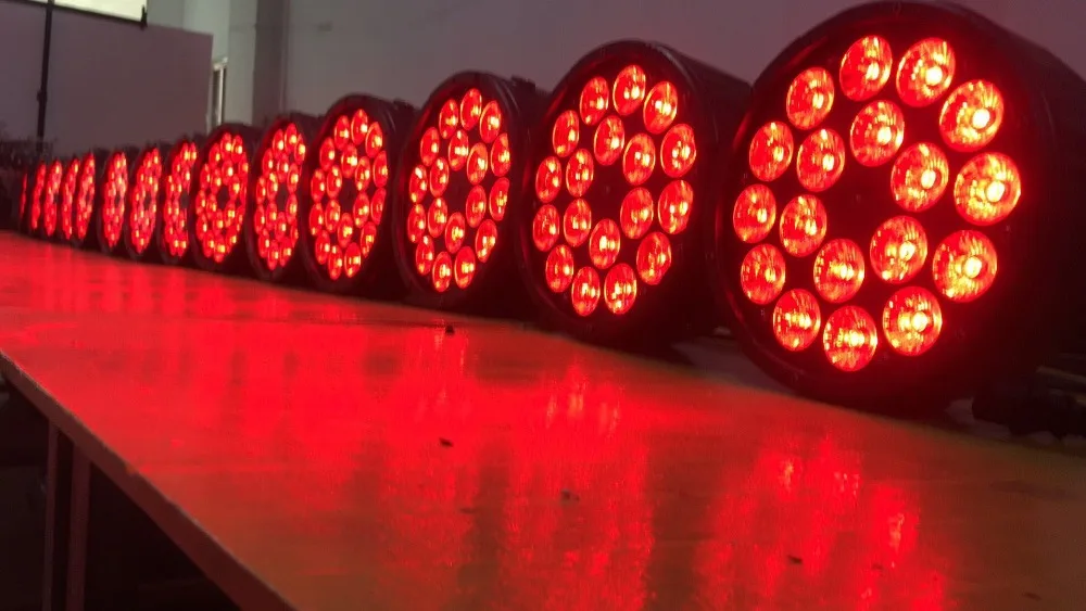 18X12 Вт светодиодный Par Светильник LED Par-прожектор RGB dmx512 4/8CH профессиональный сценический свет dj оборудование светодиодный стирка светильник