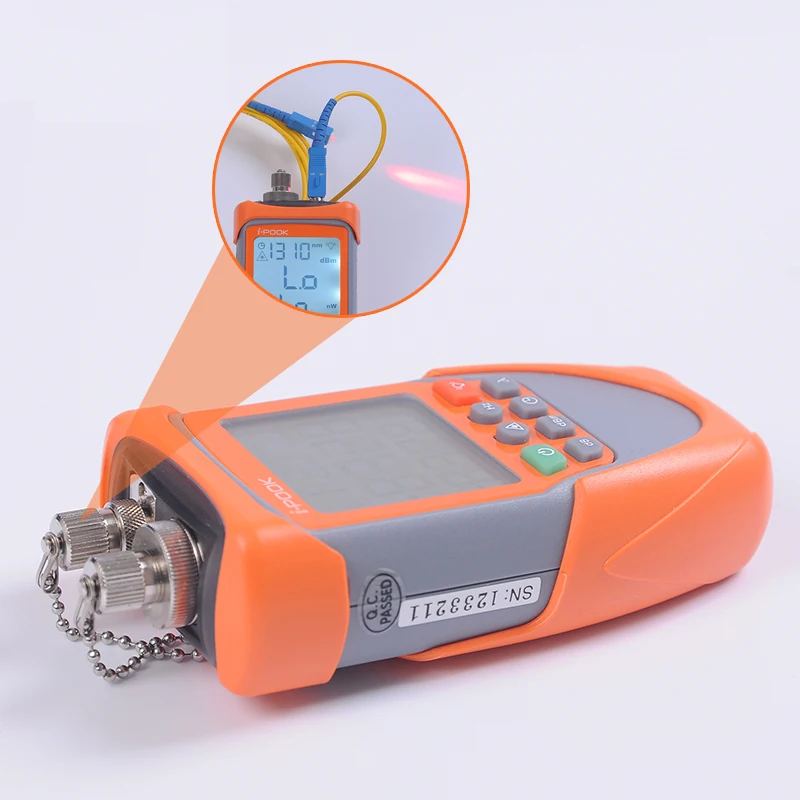 

Fiber Optical Power Meter with FC SC ST Connector CATV 7 WaveLength Laser Source 5mw Visual Fault Locator Cable Tester FTTH