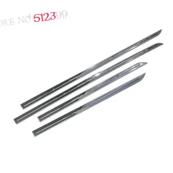 

For Opel Vauxhall Mokka / Buick Encore 2013 - 2017 Car Styling Side Door Mouldings Cover Decoration Trim 4pcs Stainless Steel