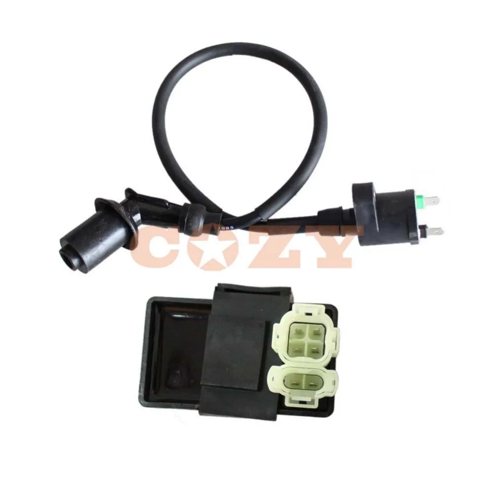 

6 Pin DC CDI Box Racing Ignition Coil For Kymco SYM Vento Scooter GY6 50cc 70cc 90cc 110cc 125cc 250cc Engine Moped Motorcycle