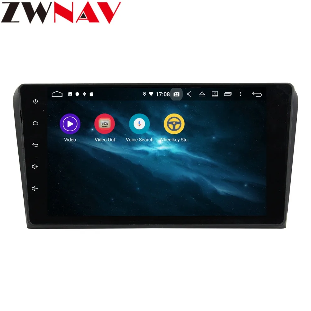 Clearance Android 9 4+64G DSP Car Player 2 din GPS Navigation For MAZDA 3 2010 2011 2012 Head Unit Multimedia Player Tape Recorder 4