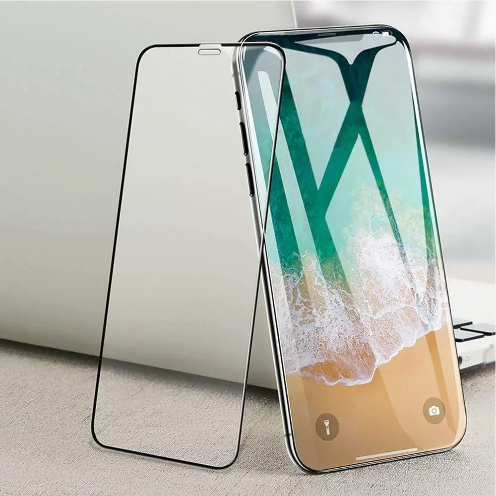 9 H 5D изогнутые закаленное Стекло для iPhone X XS Max XR 7 8 6 6s плюс защитный фильм на 5 5S 5C SE