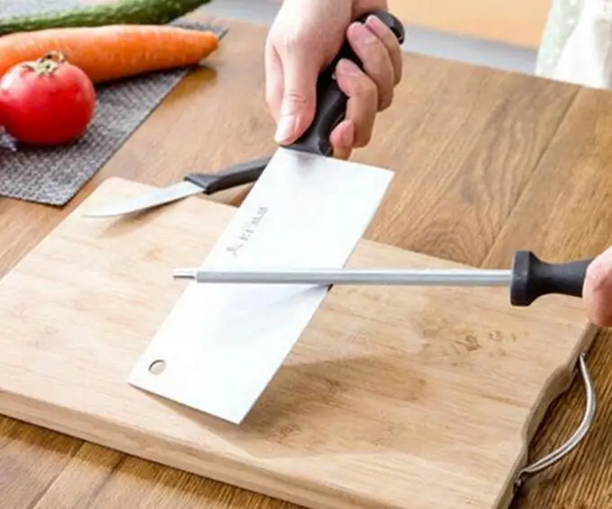 2pcs knife grinder Sharpening bar Instruments Knife Honing Bar Sharpener Bar Rod Stick For