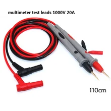 Heißer verkauf ZOYI multimeter test führt 1000 V 20A Dünne Spitze Nadel punkt multimeter sonde multimeter kabel