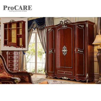 

Hot selling new product cheap 4 door bedroom clothes wardrobe design - 6002