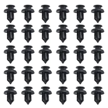 Universal 30PCS Auto Vehicle Door Panels Retainer Faster Bumper Clip Fender Liner Cars Rivet Car Styling