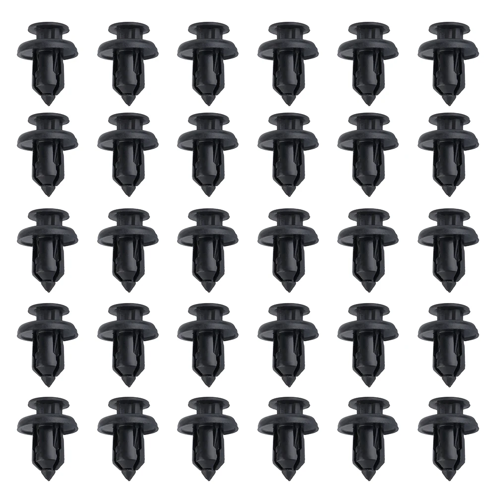 

Universal 30PCS Auto Vehicle Door Panels Retainer Faster Bumper Clip Fender Liner Cars Rivet Car Styling