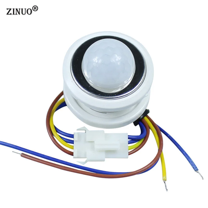 

ZINUO 25mm PIR Infrared Human Induction Body Sensor Detector Switch Automatic Module imports probe For Panel Ceiling lamps