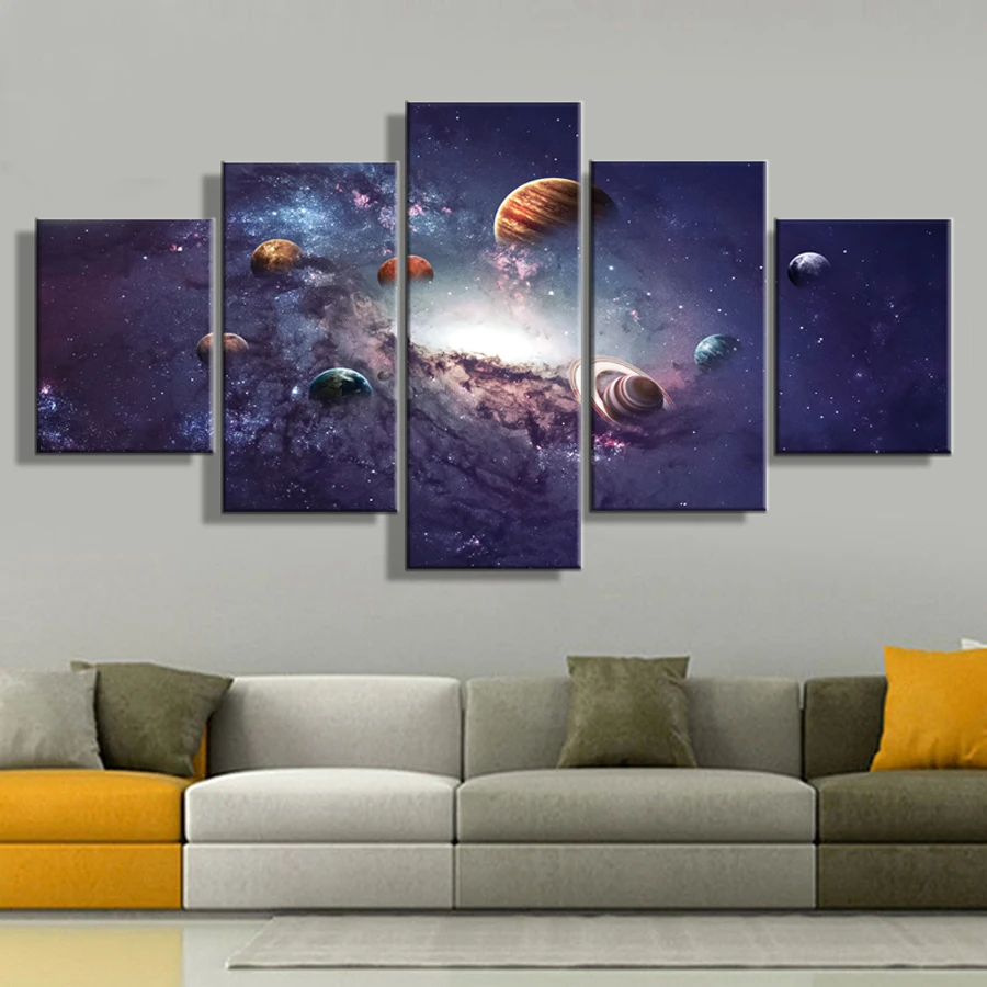 Painting-Modern-Wall-Art-5-Pieces-Poster-Solar-System-Canvas-Printed-Home-Decor-For-Living-Room (1)