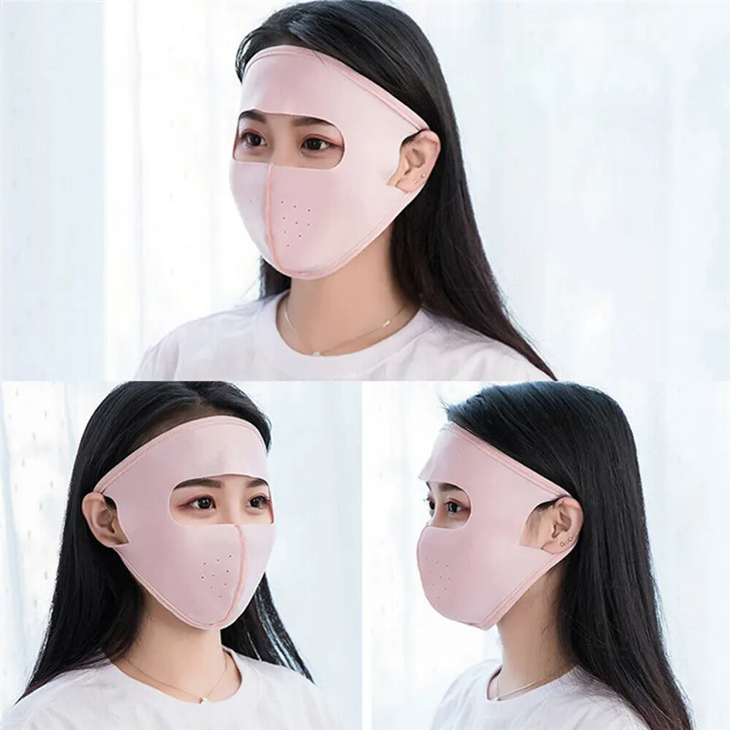 Модная унисекс Спортивная маска от солнца УФ Защита от Солнца маска для лица