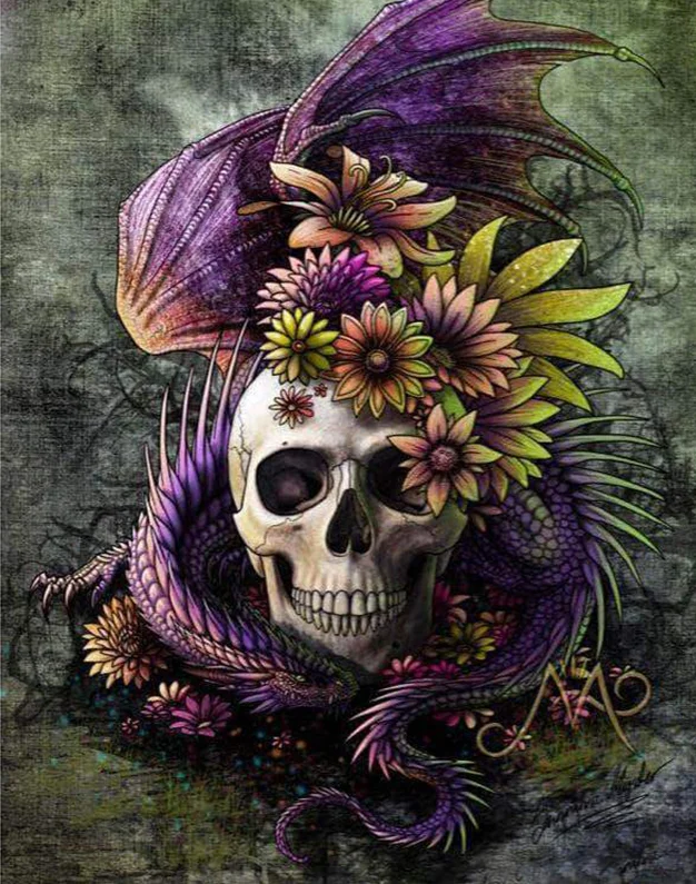 

5D DIY Diamond Painting Flying dragon Of Rhinestones Full circular Diamond Embroidery Cross stitch Wall Sticker Home Decor