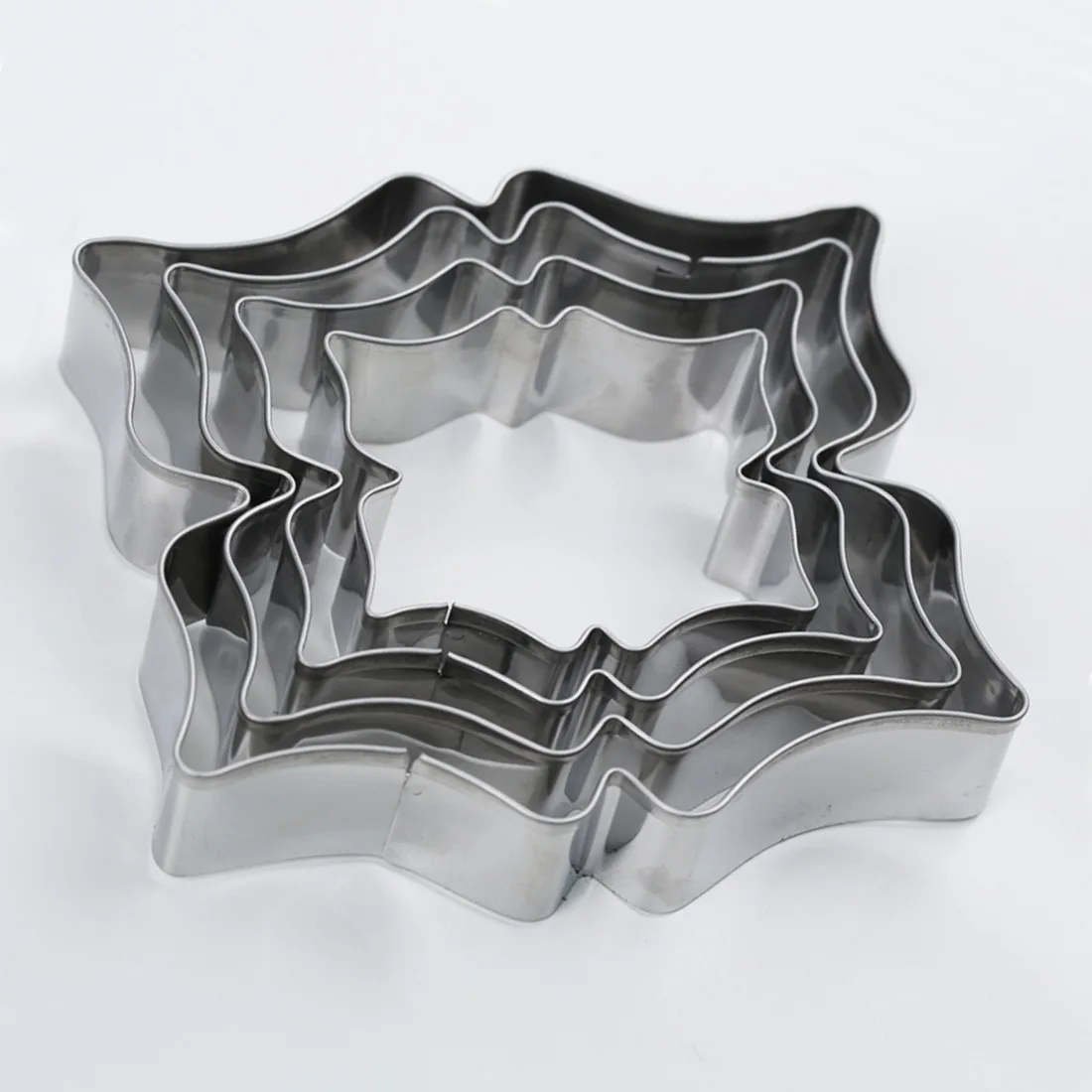 Cookie Cutter 4pcs/set European Wedding Frame Metal Biscuits Stainless Steel Kitchen Baking Mould