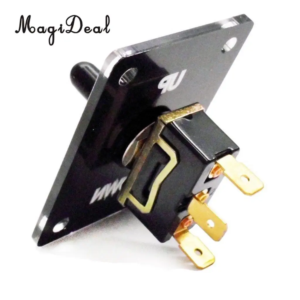 MagiDeal Boat Marine 3 Pin Up Down On/Off/On Momentary Toggle Switch Panel 12V 15A for Kayak Canoe Boating Dinghy Yacht Access