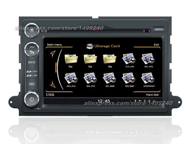 Para Ford Mustang 2005-2009 Estéreo De Coche Con GPS Radio