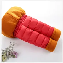 Г., осенне-зимние детские хлопковые пуховые штаны уличные штаны из плотного бархата для мальчиков и девочек Детские однотонные теплые брюки