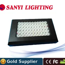 Одежда высшего качества риф светодиодное освещение полный ассортимент 120 Вт 85-265 В высокое Мощность 55 шт. чипа светодиодов растет свет для растений аквариум сад