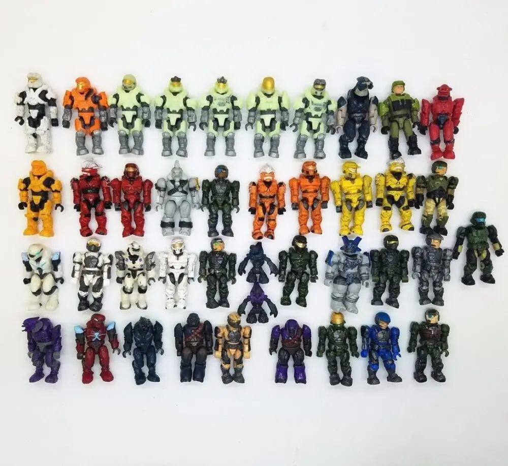 Экшн-фигурка Mega Bloks Halo Reach M222B в случайном порядке 15 шт. | Игрушки и хобби