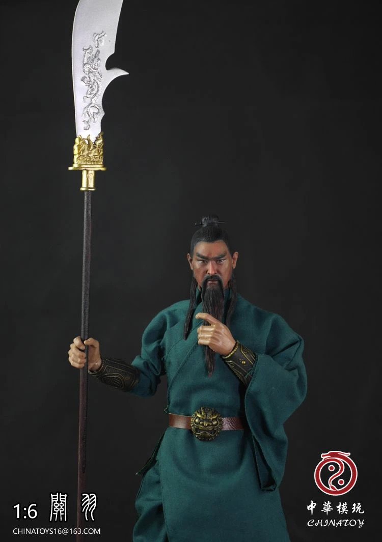 CHINATOYS 1/6 три царства генералы Guan Yunchang костюм для 1" Коллекционная Фигурка DIY