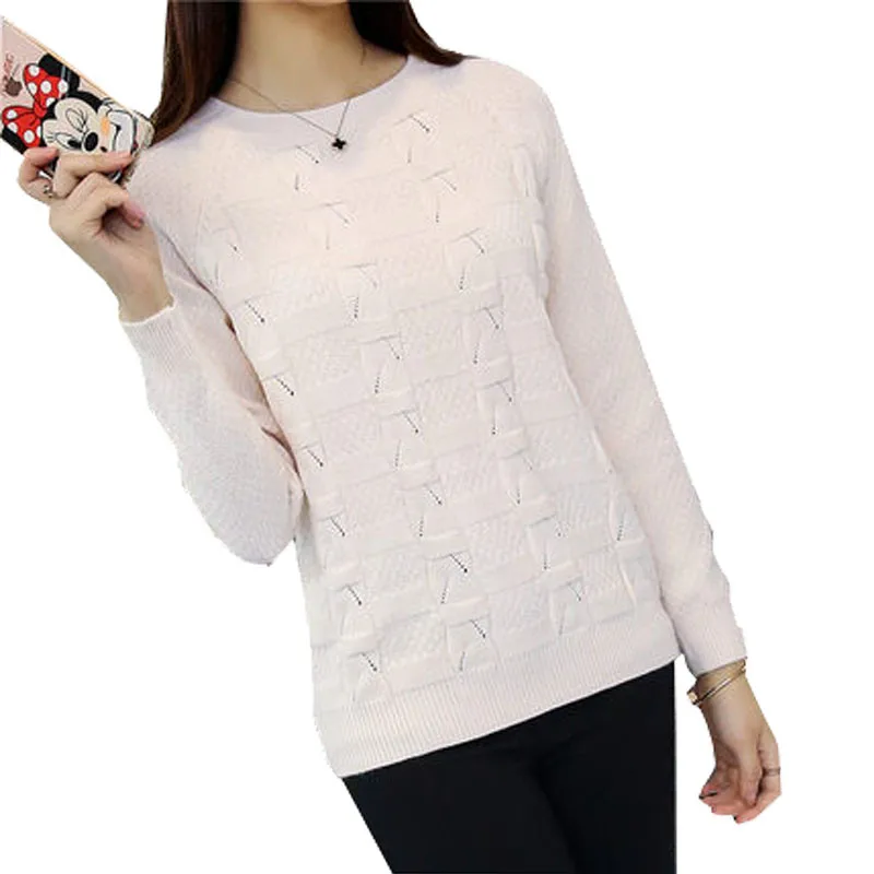 New Nice Spring Autumn Women Sweater Casual Slim Bottoming
