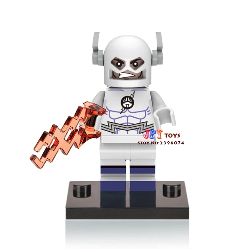 

Single Sale superhero marvel White FLASH DC building blocks model bricks toys for children brinquedos menino