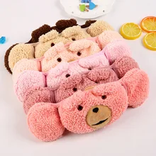 5 шт./упак. ZH зимние тренировочные маски для верховой езды дышащий тёплый рот маски с ушками для мальчиков и девочек маскелер в ухо рот маска