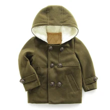 Mudkingdom/зимние пальто из искусственной шерсти для мальчиков; флисовые детские теплые хлопковые куртки с капюшоном; школьная одежда для детей