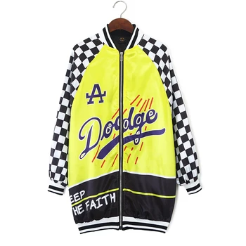 

New Sweatshirt For Women Casual Zip-up Print Sportwear Sweatshirts Harajuku Autumn Thin Female Jacket Zipper Plaid Coats