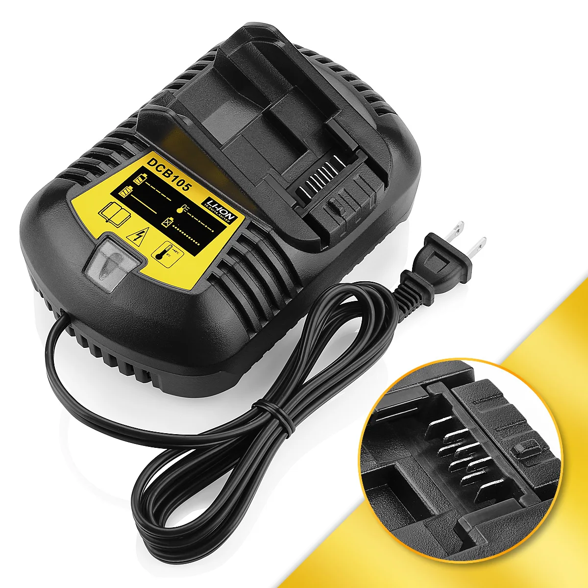 chargeur batterie dewalt 14.4