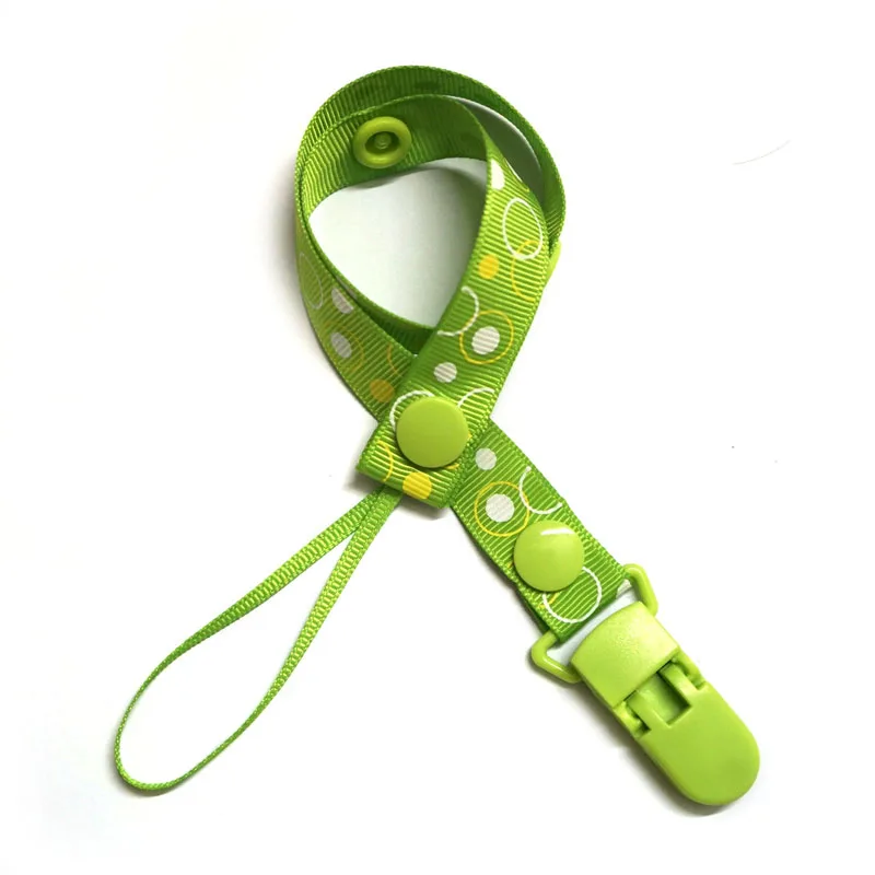 New Baby Pacifier Clip Chain Ribbon Holder Chupetas Soother Pacifier Clips Leash Strap Nipple Holder For Infant Feeding B0608-1