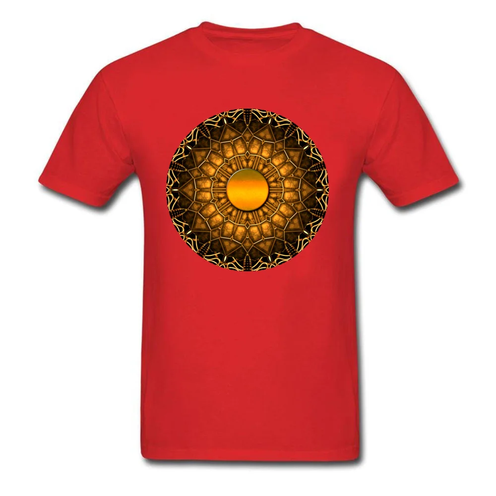 GOLD MANDALA DESIGN_red