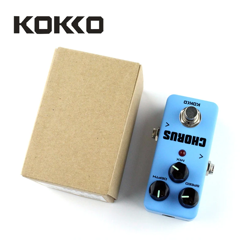 KOKKO FCH2 Mini Pedal Chorus Guitarra Pedal de Efectos de Alta Calidad Portátil Partes de Guitarra y Accesorios de Guitarra Pedal de Efectos KOKKO FCH2 Mini Pedal Chorus Guitarra Pedal de Efectos de Alta Calidad Portátil Partes de Guitarra y Accesorios de Guitarra Pedal de Efectos