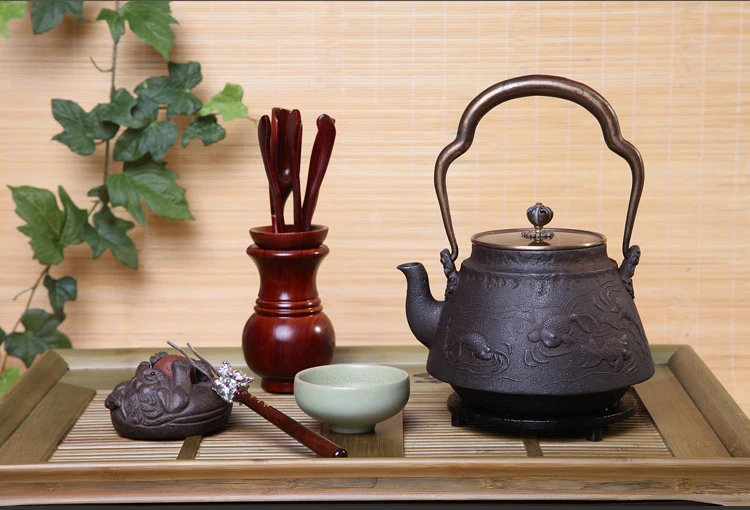 Железные подставки под чайник японский горшок чайник тэцубин приборы для напитков диаметр 14 см теплоизоляционный коврик обеденный стол коврик инструмент