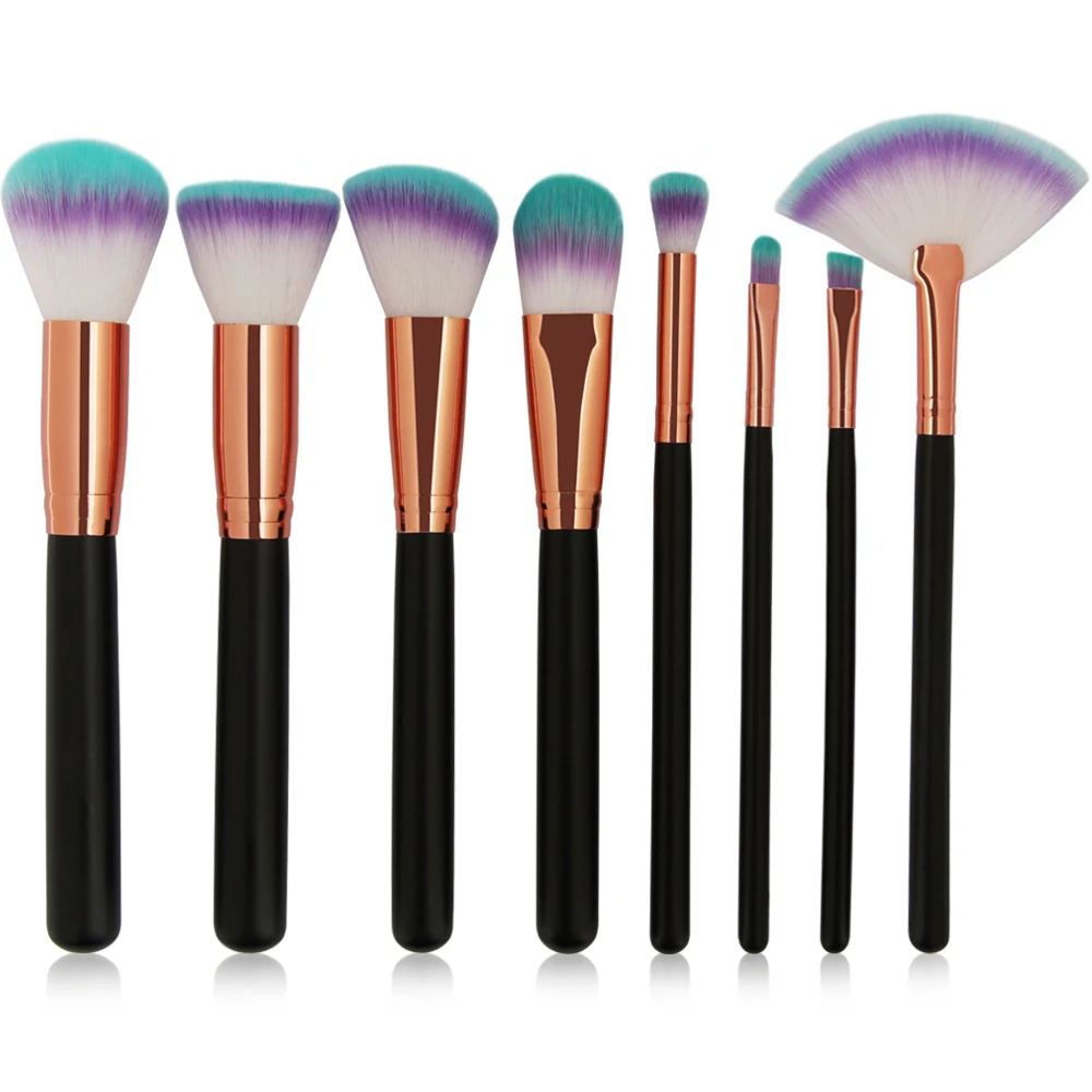

MAANGE 6-12Pcs/pack Makeup Brushes Set Cosmetics Foundation Powder Blush Eye Shadow Blending Lip Make Up Beauty Brush Tool Kits