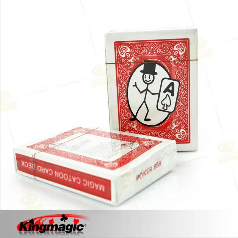 

Card - Toon Cardtoon Playing Cards Deck Interesting Magic Props Magic Poker 2pcs/lot