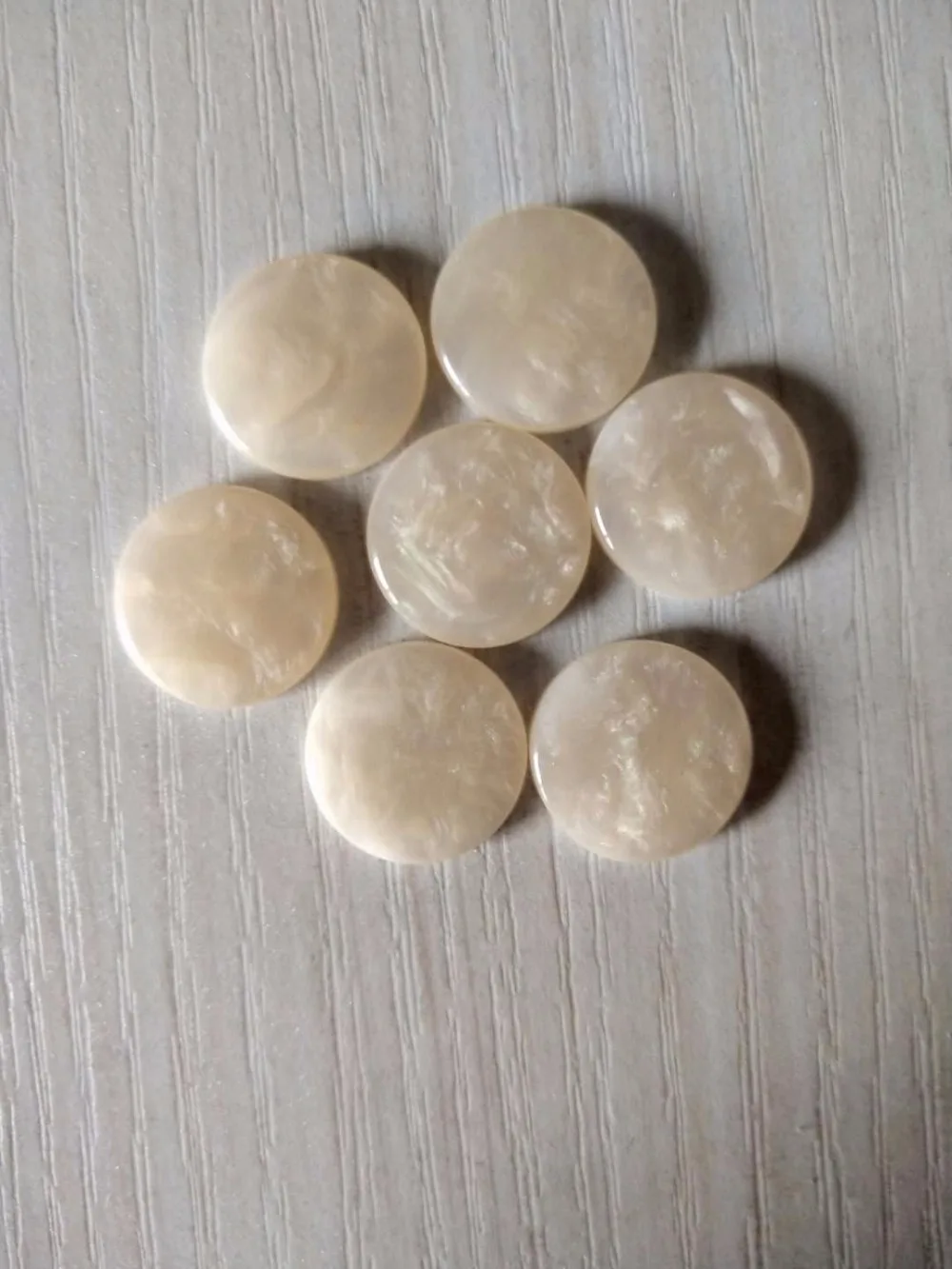 60pcs Trumpet Valve Finger Keys Buttons Inlays White Shell Trumpet