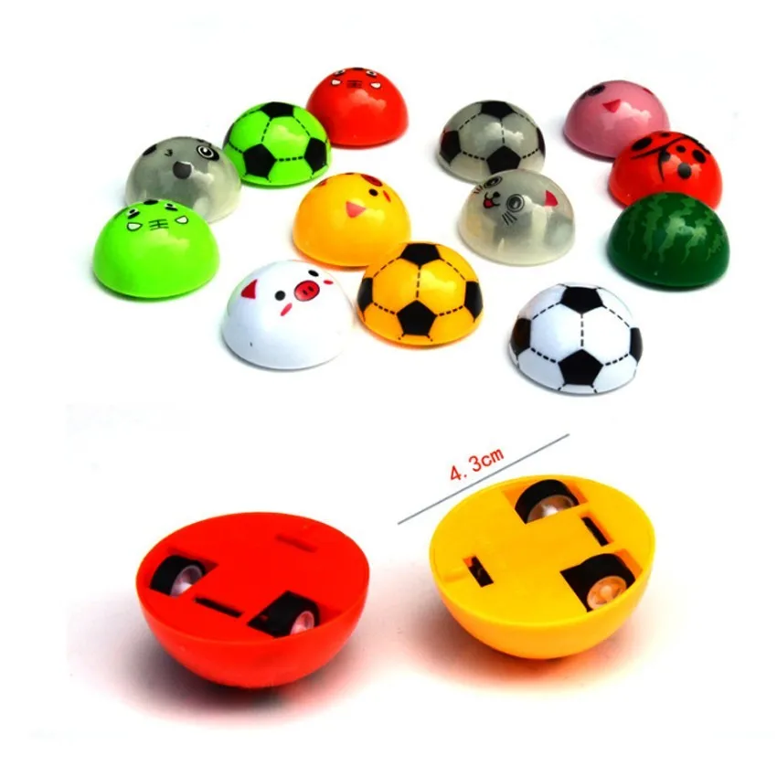 

5Pcs Children's Car Toy Mini Pull Back Small Animal Model Car Children's Gift Educational Toy Car Random Color Delivery