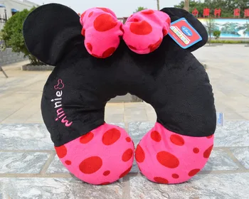 

Minnie Mouse U Shaped Pillow Neck Support for Car Airplane, Travel Pillow Free Shipping