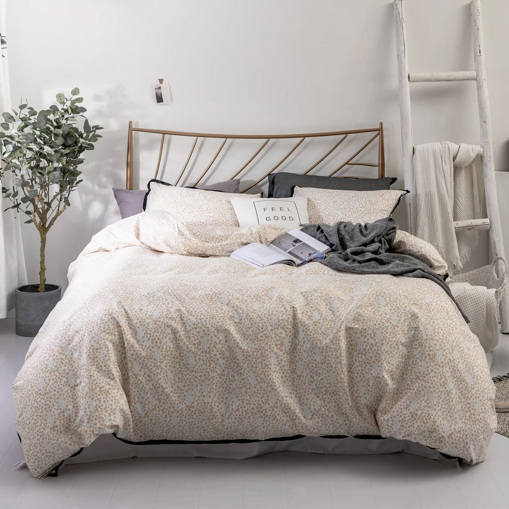 cotton flower bedding set duvet cover (6)