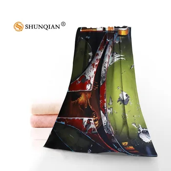 

Custom Boba Fett Towel Printed Cotton Face/Bath Towels Microfiber Fabric 35X75cm,70X140cm Shower Towels