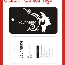 Лидер продаж изготовленный на заказ Женская бирки для одежды с персонажами из мультфильмов одежда для малышей теги, 500 шт. 300gsm Бумага, B4