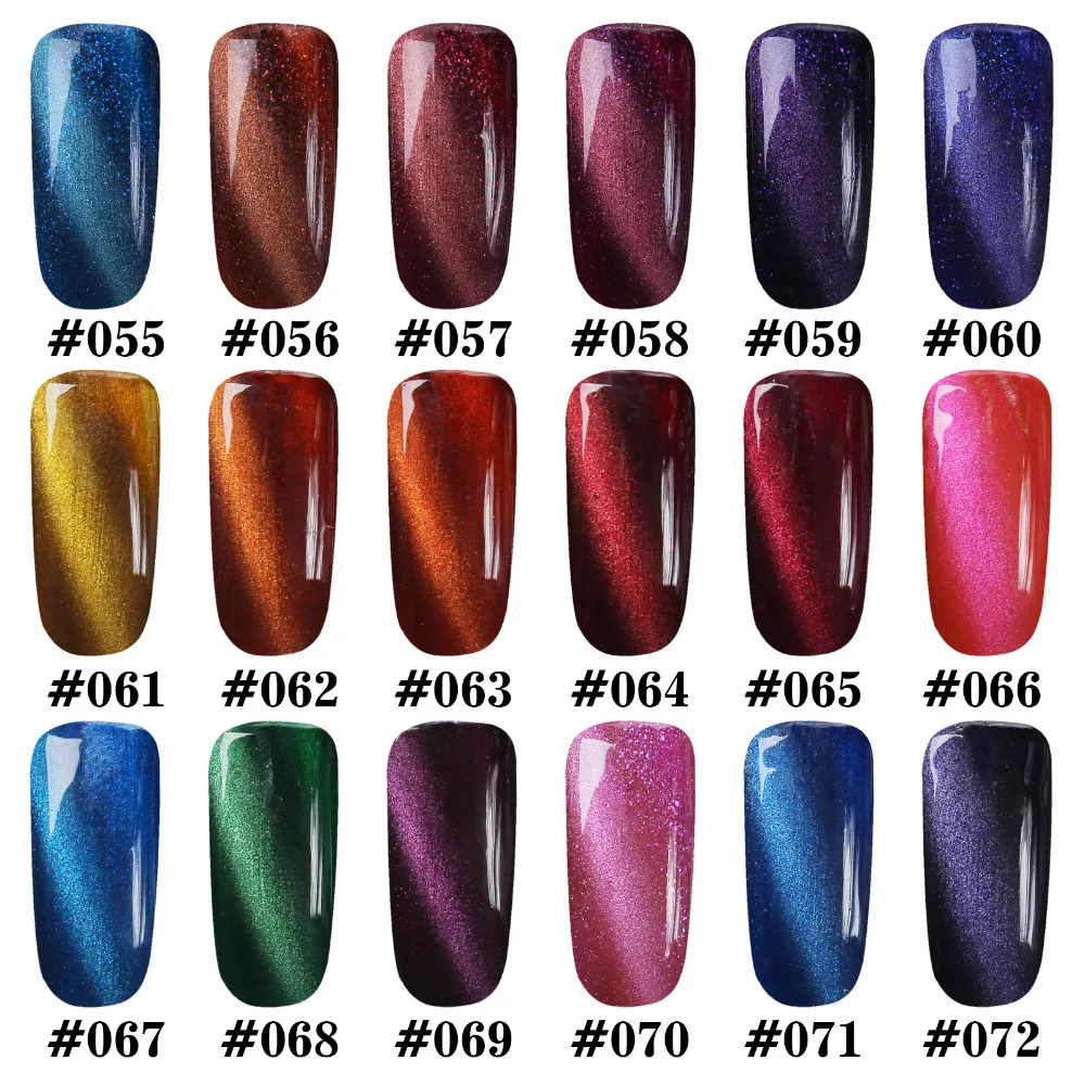 Perfect Summer Cat Eye Uv Gel Nail Polish Wth Magnet Stick Hot Sale New Style 8ml 84 Colors Gel Polish For Choice Polished Nail Nail Polish Kidsnail Clipper Aliexpress