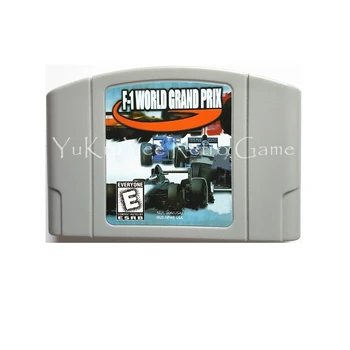 

F-1 World Grand Prix Video Game Accessories Memory Cartridge Card for 64 Bit Console US NTSC Version N52
