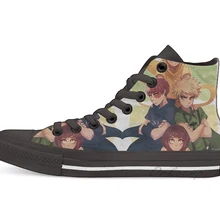 Bnha sburb новизна дизайна высокие холщовые нестандартная обувь без каблука повседневная обувь Прямая